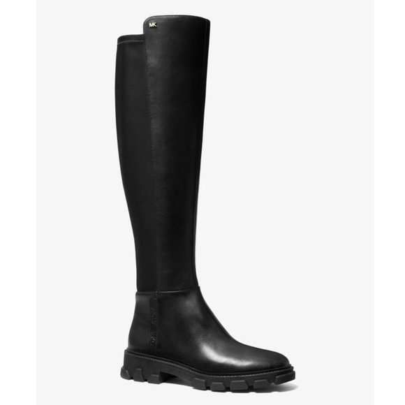 🎁 MICHAEL Michael Kors Ridley Leather Boot - Picture 1 of 14